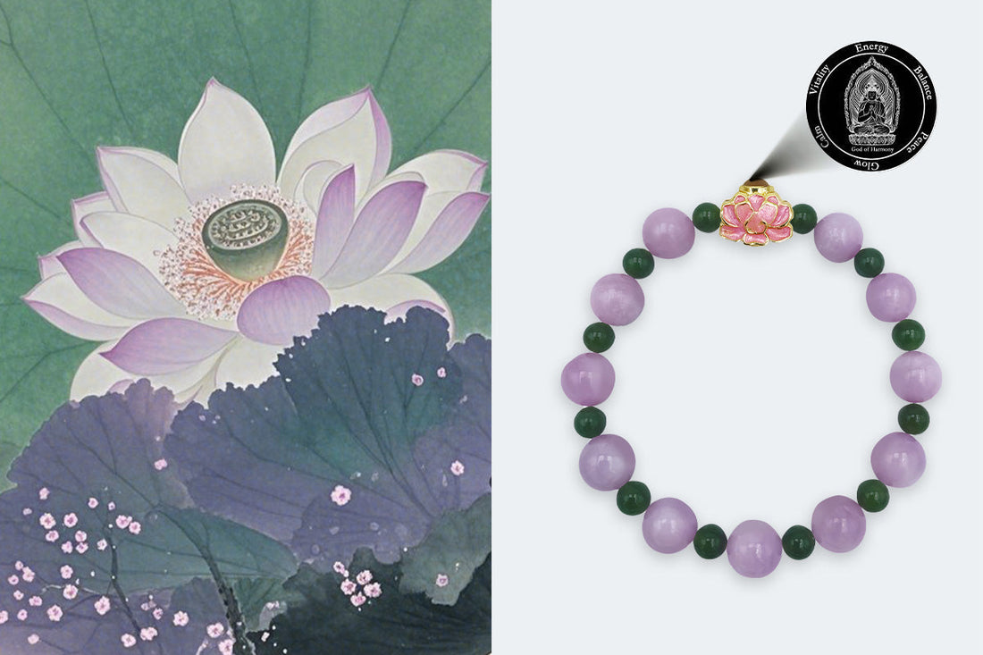 Embrace Serenity with the Purple Lepidolite Bracelet: Your Serenity Flow Bracelet