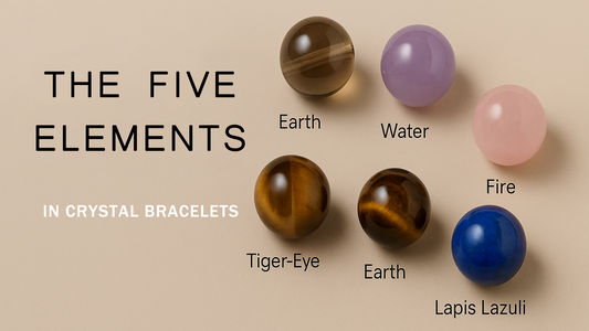 Understanding the Five Elements in Crystal Bracelets: How Each Stone Reflects a Unique Energy (Part 2)