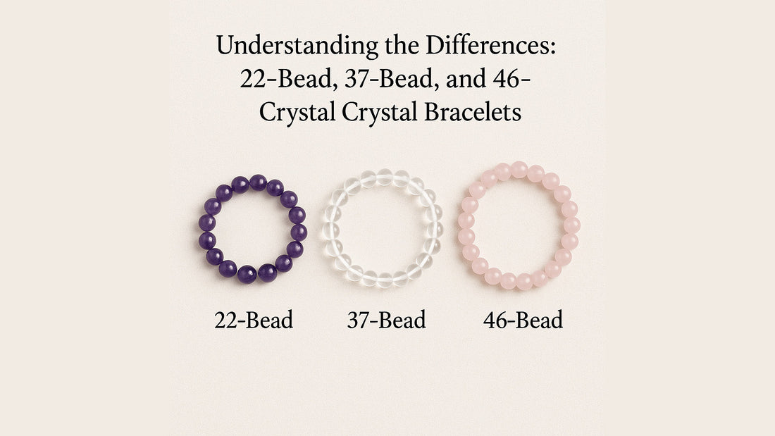 Understanding the Differences: 22-Bead, 37-Bead, and 46-Bead Crystal Bracelets