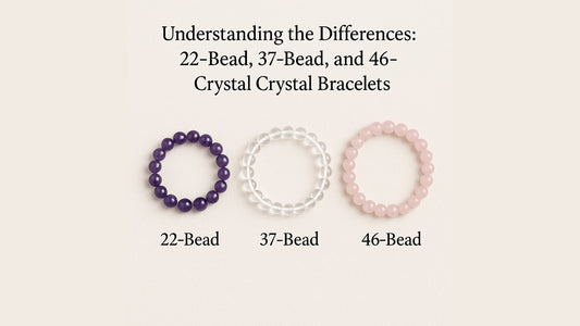 Understanding the Differences: 22-Bead, 37-Bead, and 46-Bead Crystal Bracelets
